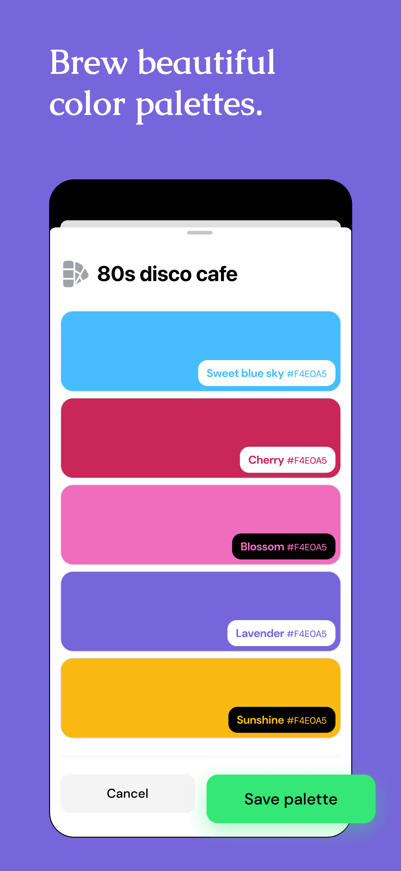 Discover unique colors with names all their own.
